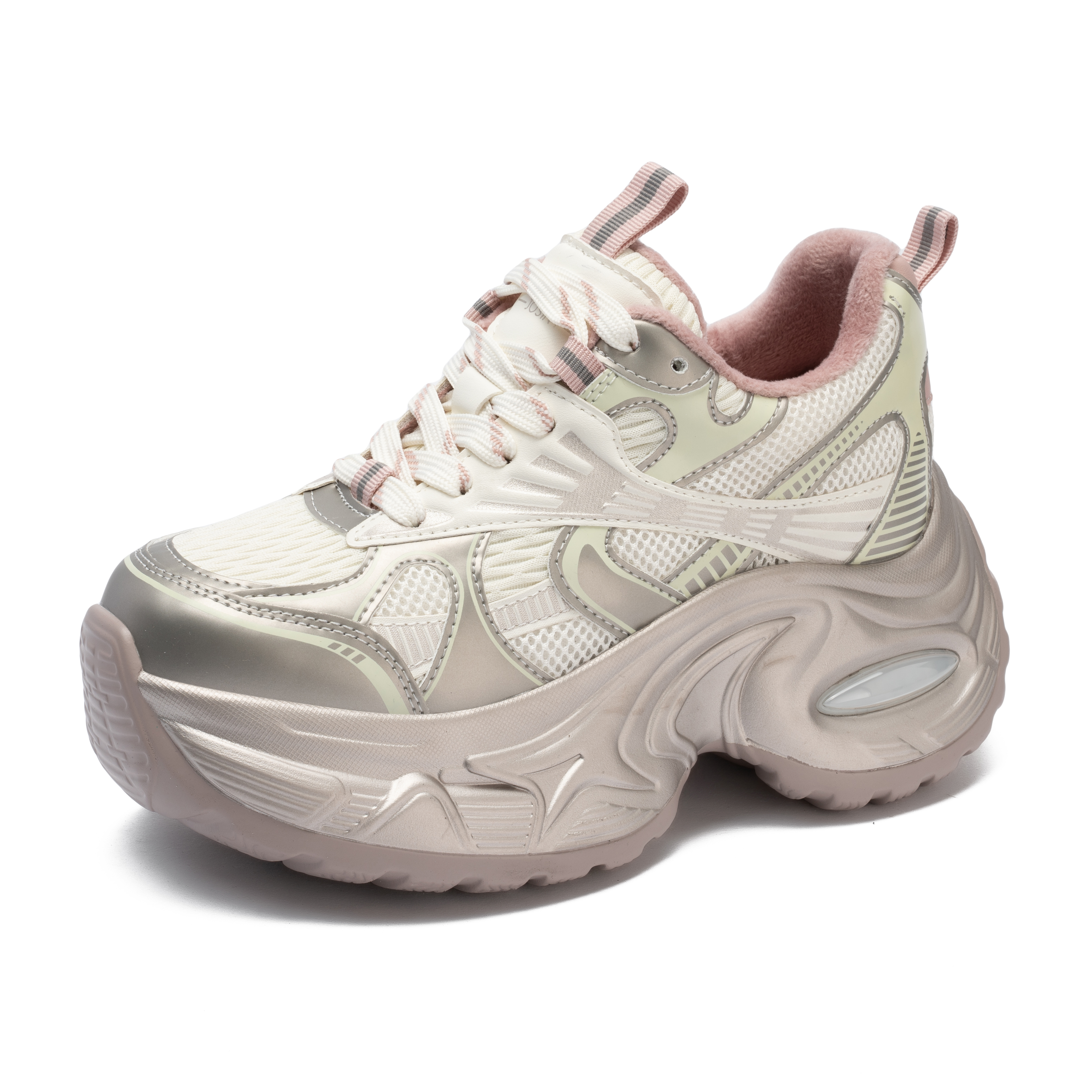 卓诗尼厚底老爹鞋女增高运动休闲