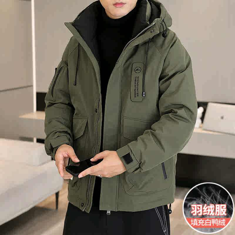 男士冬季加厚保暖羽绒服