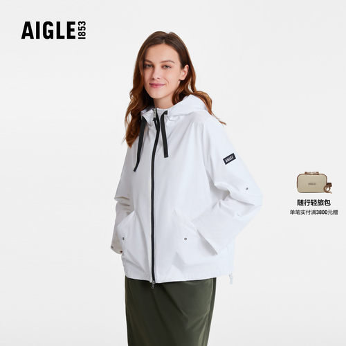AIGLE艾高户外休闲防风透汽夹克