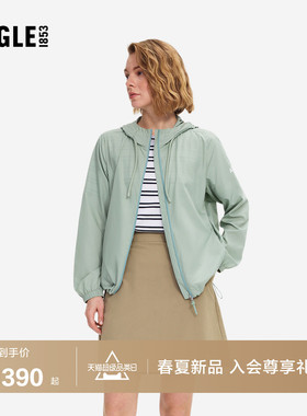 AIGLE艾高女士外套超轻量夹克防泼水休闲防晒衣26年春夏新品BT53