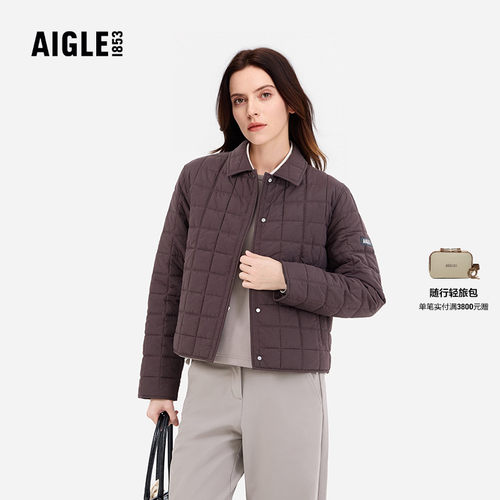 AIGLE艾高女棉服WR防泼水棉服