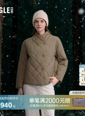 【反季特惠】AIGLE艾高女士棉服防泼水冬季棉外套棉袄棉衣BL57