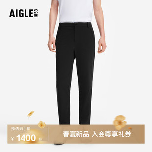 新品 AIGLE艾高男士 BU06 26年春季 子直筒裤 长裤 防泼水户外休闲裤