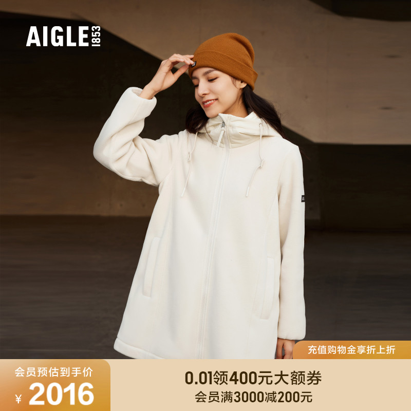 艾高抓绒衣AIGLE女外套