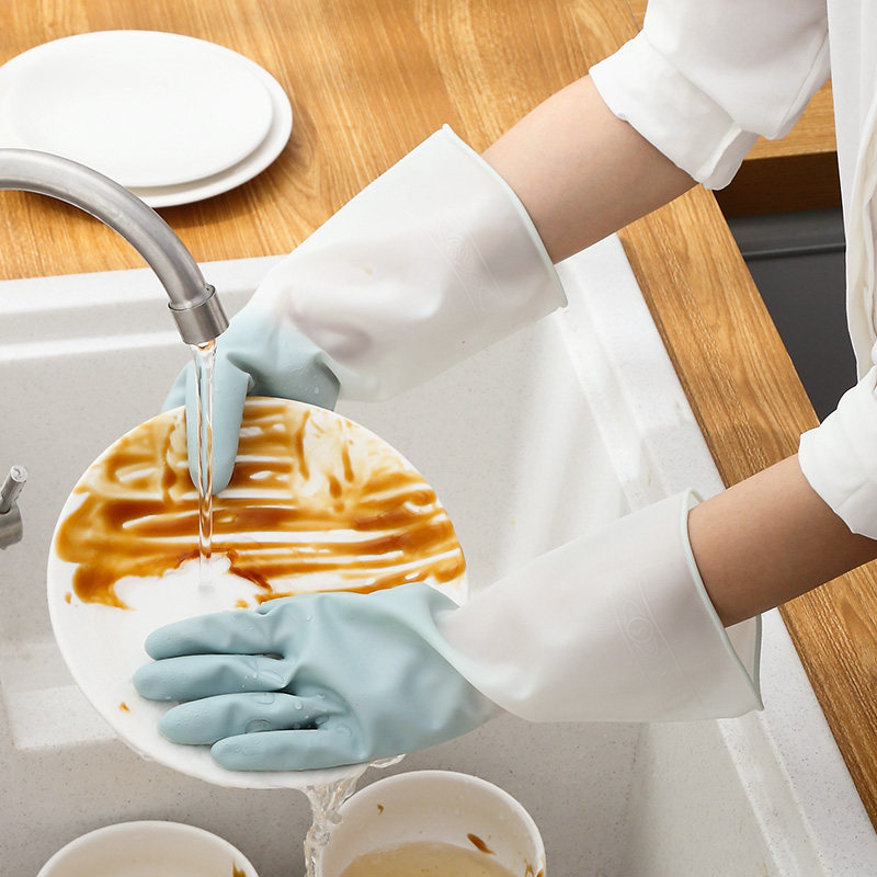 厨房家用洗碗洗衣服手套女干活耐用防水夏季耐磨家务清洁橡胶胶皮,家庭/个人清洁工具,常规家务手套,淘宝优惠券,粉丝福利购,淘宝优惠卷