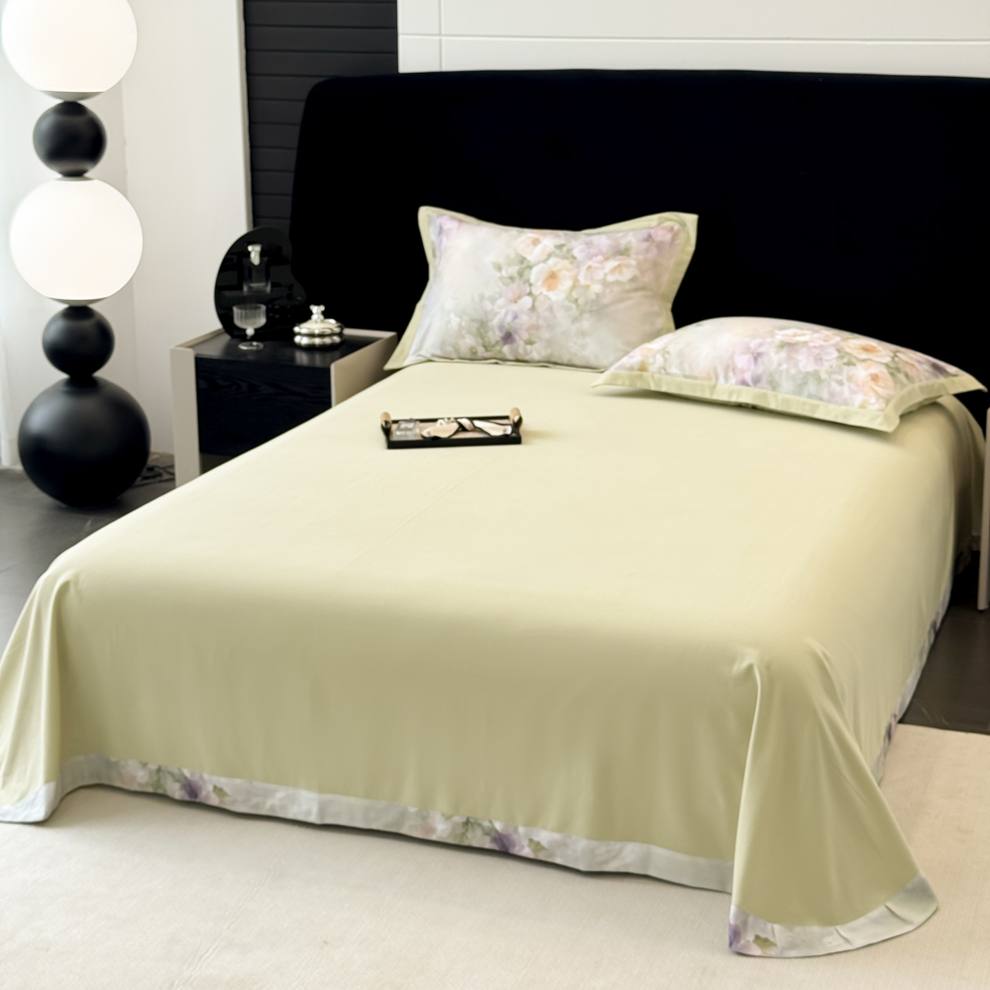 高端大气上档次床单单件纯棉100全棉斜纹加厚 枕套三件套秋冬磨毛