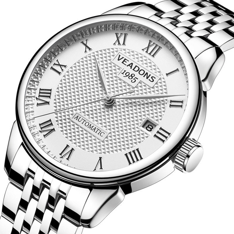 威顿1985（VEADONS）手表男士手表机械表男表商务时尚全自动机械