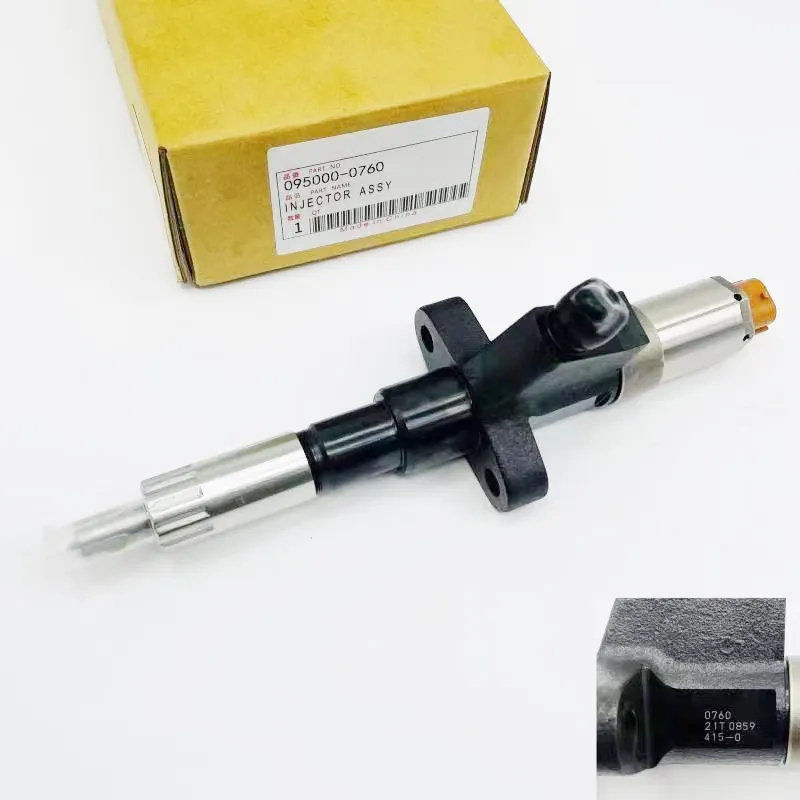 电喷喷油嘴喷油器095000-0760 0761 1153004150适用于五十铃6SD1T