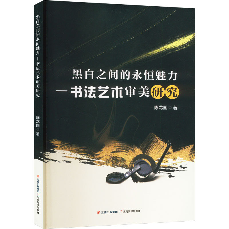 【官方正版】 黑白之间的永恒魅力 9787548954460 陈龙国著 云南美术出版社