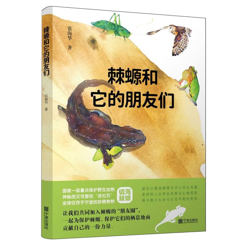 【官方正版】 棘螈和它的朋友们 9787552656442 张海华著 宁波出版社