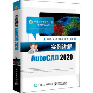 ... 社 实例讲解AutoCAD 电子工业出版 编著 等 钟佩思 9787121389641 2020 官方正版
