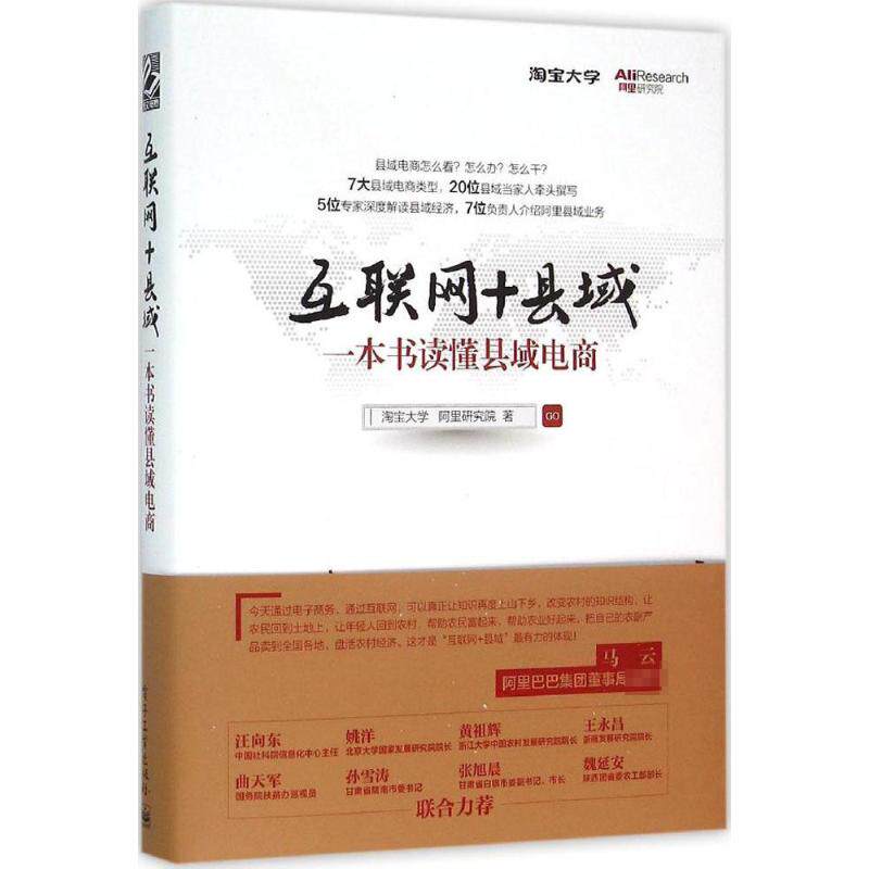 【官方正版】 互联网+县域 9787121279461 淘宝大学阿里研究院著 电子工业出版社
