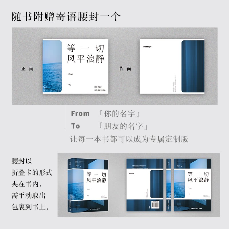 【官方正版】 等一切风平浪静 刘同著 湖南文艺出版社 9787572618635