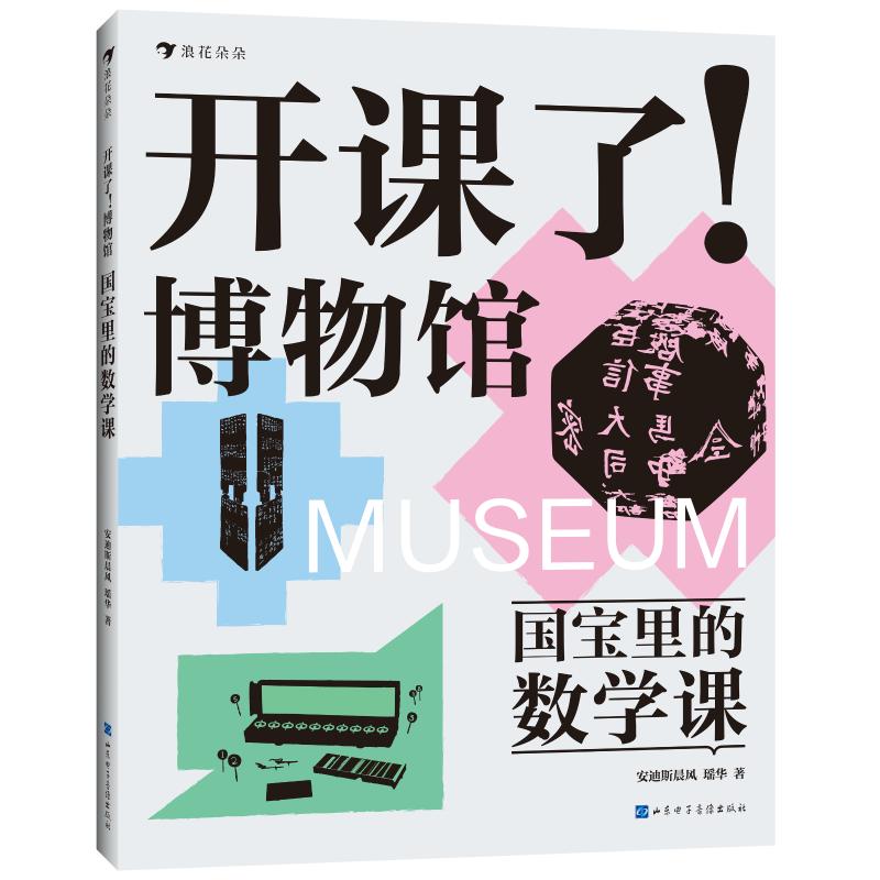 【官方正版】 国宝里的数学课 9787830123871 安迪斯晨风, 瑶华著 山东电子音像出版社