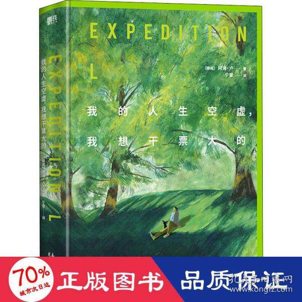 【官方正版】 我的人生空虚, 我想干票大的 9787536095182 (挪威) 阿澜·卢著 花城出版社