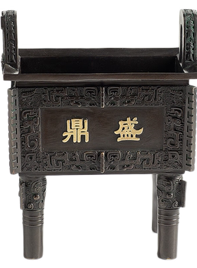 铜鼎摆件鼎盛千秋司母戊四足方鼎