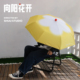 向阳花渐变太阳伞可爱轻巧便携遮阳伞自动雨伞防晒防紫外线黑胶伞