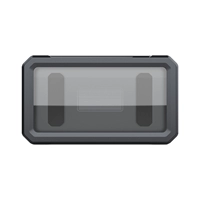 [Водонепроницаемое и анти -Fog+360 градусов вращение+регулировка вверх и вниз] -Black