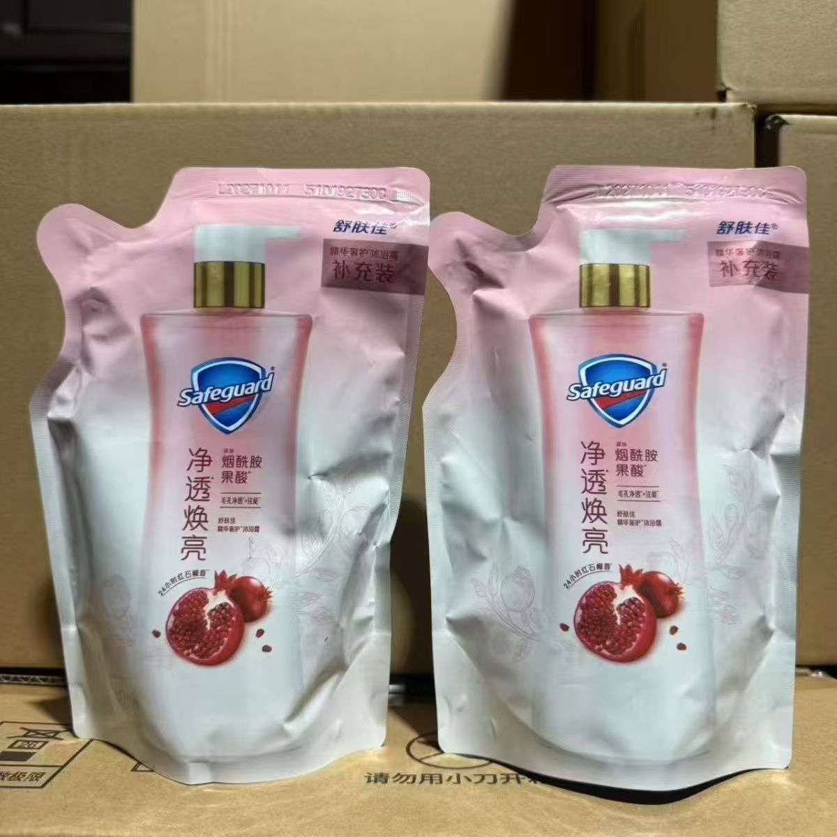 舒肤佳红石榴啫喱补充装200g