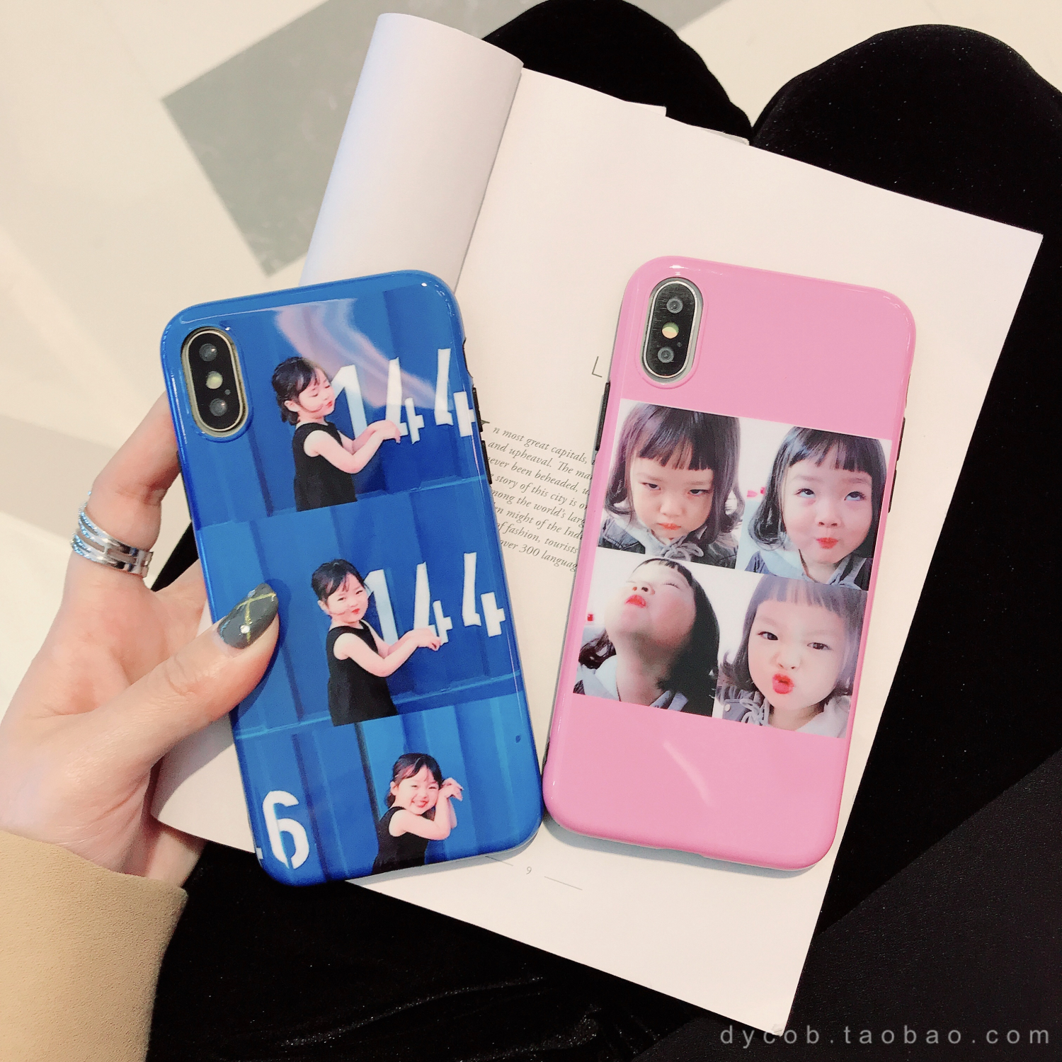 可爱网红表情包iphone6s软壳7plus权律二苹果x手机壳8plus韩国女