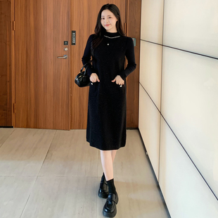 法式 套装 遮肉显瘦小香风背心连衣裙8631 时尚 2025冬季