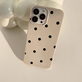 适用苹果17手机壳新款 16pro 12波点15promax明星14pro防摔13pro全包边xr软壳xs iphone16赵露思桑稚同款 11女款