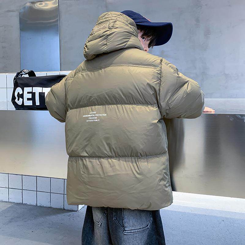 儿童免洗连帽鸭羽绒服冬季2绒025白年新款中大童冬装男童加厚外套