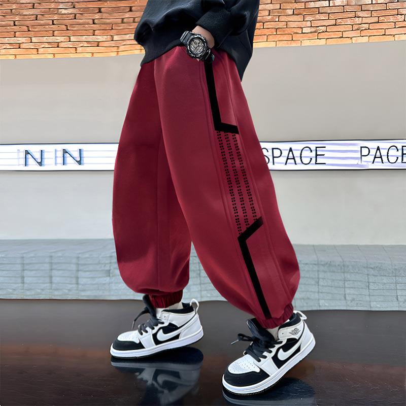 男童薄款裤子春秋款卫儿童运动裤洋气20闲25新款男孩长裤儿童休裤