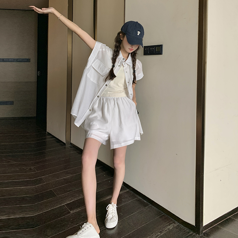 现货-主推-套装夏季升级亚麻两件套2528-P135K188，女装套装/套裙，新风尚