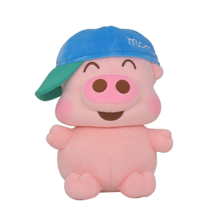 正版麦兜公仔毛绒玩具mcdull小猪玩偶布娃娃机公仔书包毛绒挂件猪