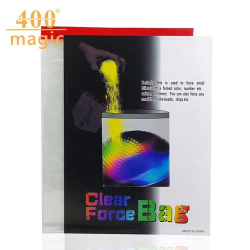 包邮  强迫取物袋 透明薄魔术袋 clear force bag 舞台魔术道具