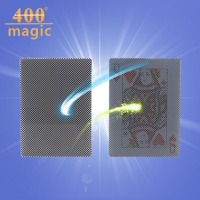 包邮 卡片复制-网点透视 duplicate card 近景魔术道具