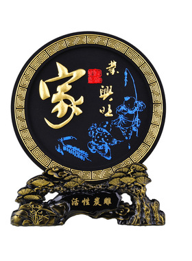 活性炭雕家居饰品乔迁新居礼物创意礼品送客户摆件