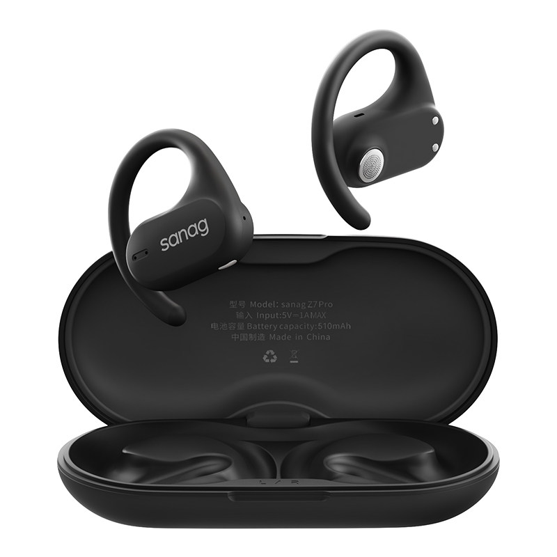 塞那Z7 Pro蓝牙耳机骨传导夹耳式无线运动跑步不入耳挂耳2024新款,影音电器,骨传导耳机,淘宝优惠券,粉丝福利购,淘宝优惠卷
