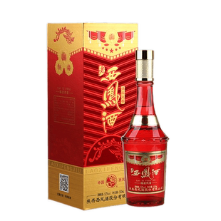 老西凤酒 绵柔凤香型52度粮食白酒 口粮酒 单瓶500mL 婚宴送礼