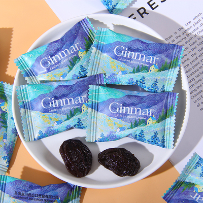 英国Ginmar金玛智利西梅干酸甜蜜饯果脯办公室休闲零食结婚喜糖果