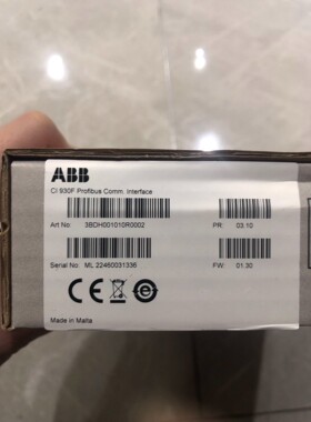 ABB全新原装CI930F 3BDH001010R0002拍前请询价