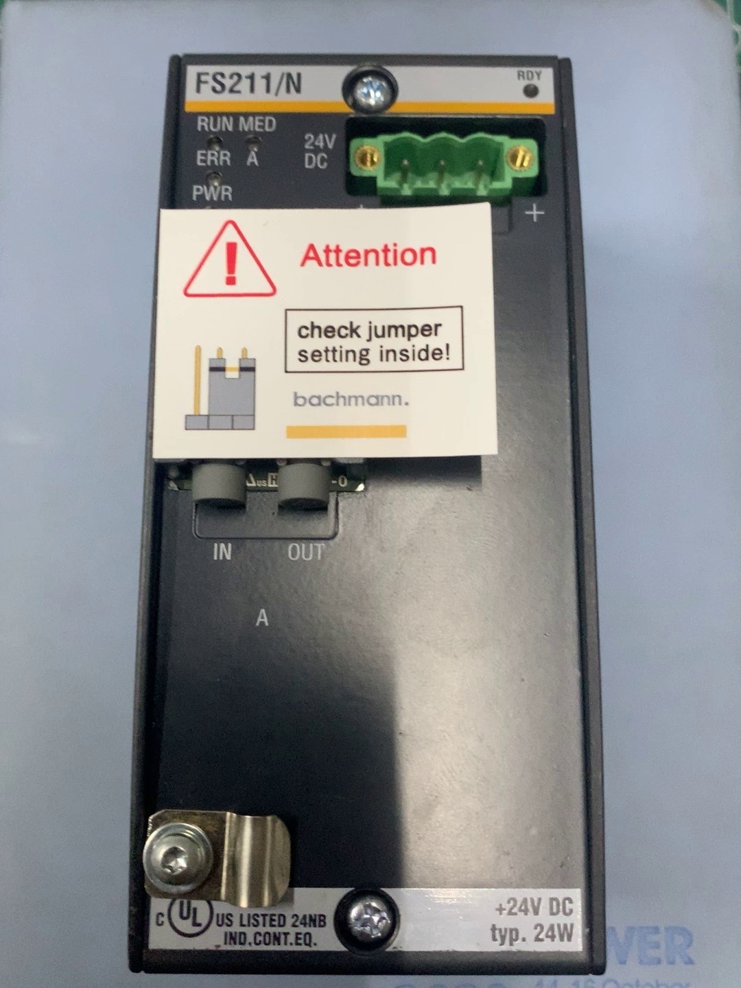 巴赫曼 通讯模块FS211/N PTAI216 全新原装拍前请询价