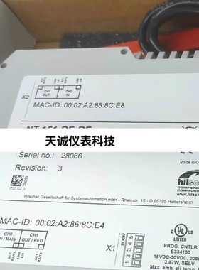 赫优讯以太网网关 NT151-RE-RE NT50-DP-RS  CIFX 50E-RERTEM