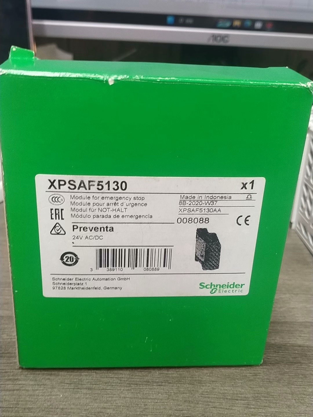 施耐德进口继电器XPSAF5130全新原装拍前请询价