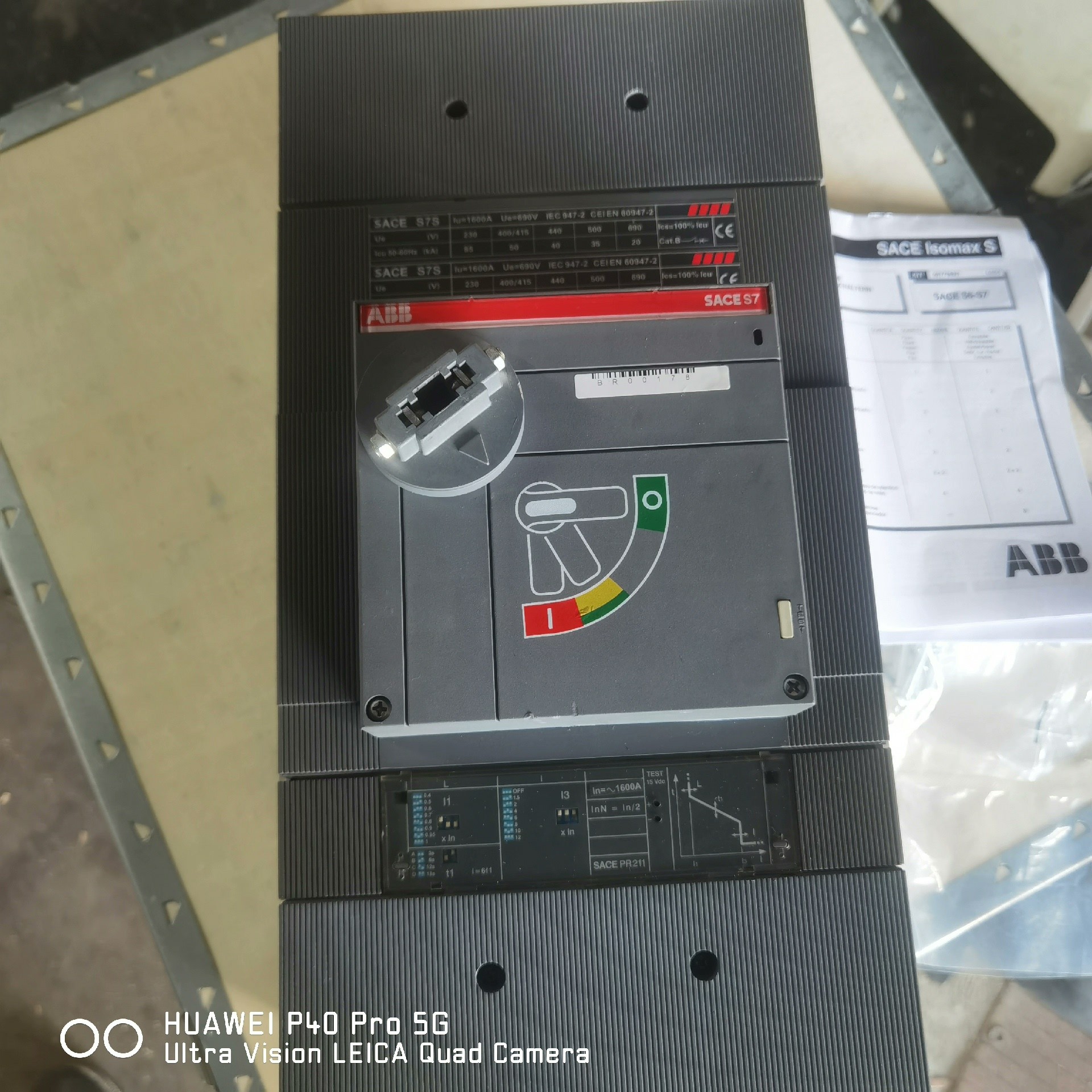 ABB塑壳断路器S7S1600 PR211  R1600A 3P S7S1250 S7S1000全新原