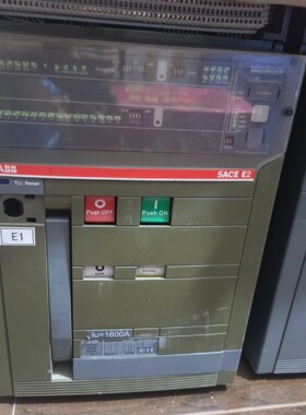 ABB智能型框架空气万能式断路器E1N1250 E1N1600全新原装拍前请询