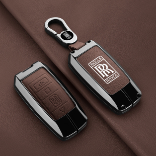 适用劳斯莱斯古斯特钥匙套幻影魅影曜影古思特高档汽车包金属壳扣