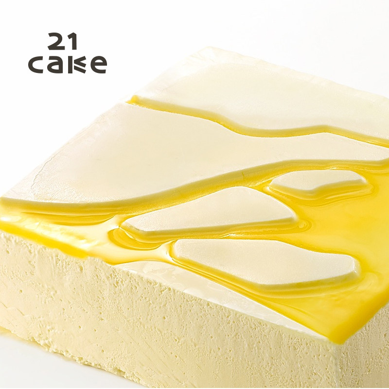 21cake百香果慕斯蛋糕新鲜制作生日礼物甜点蛋糕同城配送G