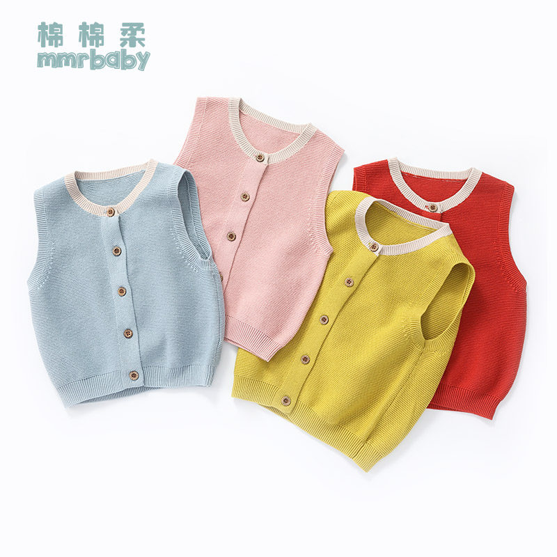 baby sweater Vest Autumn and winter children vest knitting Versatile keep warm pure cotton Wool Vest Boy girl waistcoatin the Children/Baby/Family fitted , Vest  category - from Buy2taobao.com to provide professional Taobao agent buy service