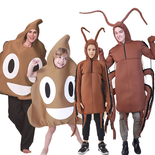 万圣节成人蟑螂服便便搞怪衣服