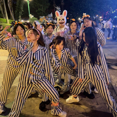 万圣节cosplay服装病号服精神成人病院装扮衣服角色扮演搞怪服饰