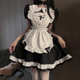 女仆服装万圣节成人cosplay可爱制服装扮活动角色扮演二次元佣人