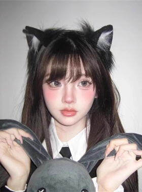 猫耳朵发箍万圣节头饰小猫咪兽耳头箍发饰装扮道具2026新款高级感