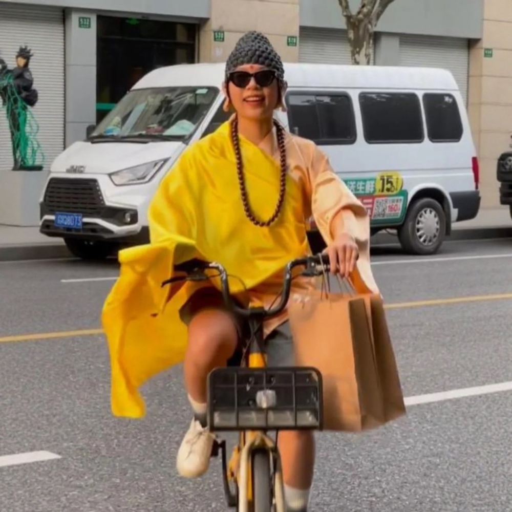 如来佛祖万圣节cosplay服装成人男套装西游记装扮搞怪活动派对